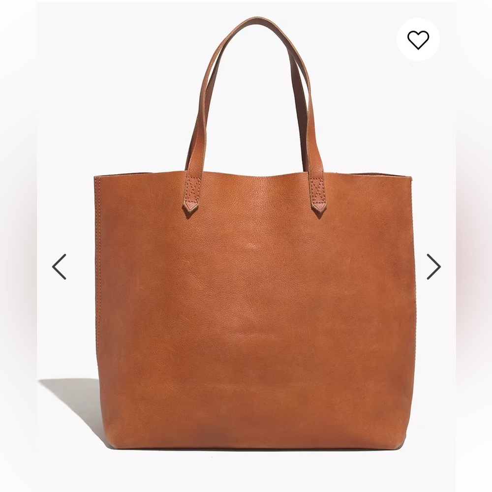 Madewell Transport Tote in English Saddle
